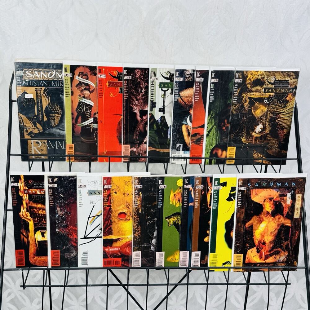 The Sandman 50 57-74 Lot Netflix Gaiman Ramadan Daniel Hall‎ As Dream